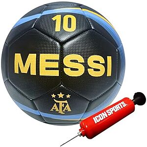$4.13 | Icon Sports Officially Licensed Argentine Football Association Soccer Ball at Amazon