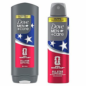 [SnS] $2.70 | Dove Men Body Wash & Deodorant Regimen Pack All Star Comfort 2 Count at Amazon