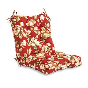 Greendale Home Fashions 38'' x 21'' Outdoor Seat/Back Chair Cushion, 1 Count (Pack of 1), Tuscan Floral $45.48