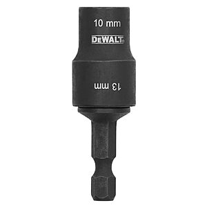 2-in-1 DeWalt Flextorq 10,13 mm X 2 in. L Black Oxide Double-Ended Nut Driver $6.86 + Free Shipping w/ Prime or on $35+