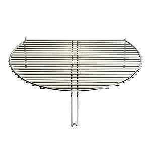 Kamado Joe Stainless Steel Grill Grate Expander to Expand Cooking Space and Indirect Cooking for Big Joe 24-inch Charcoal Grill and Smokers, Model BJ-SCS $88.68