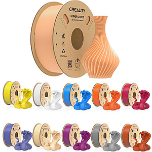 10kg Creality Hyper PLA 3D Printer Filament (Mix & Match) $86.33 + free s/h AC