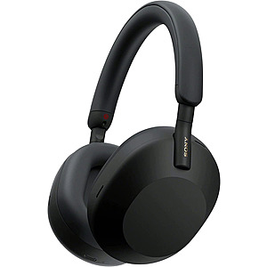 Cert Refurb: SONY WH1000XM5/B Noise Canceling Wireless Headphones $127.99 Black // $143.99 Silver