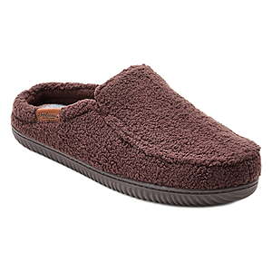 Dearfoams Men's Notch Clog Memory Foam Slippers (Brown, Camo, Sizes: 7-14) $8 + Free Shipping w/ Walmart+ or on $35+