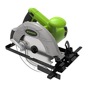 Greenworks 13-Amp 7-1/4" Corded Circular Saw $39.99 + Free Shipping
