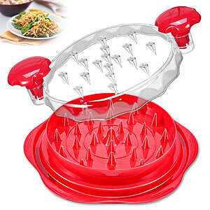 Walmart – NULAS Manual Chicken Shredder Tool (Red) - $10.01