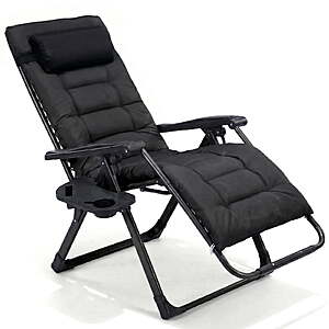 $34.99: Alvantor Portable Zero Gravity Chair with Ergonomic Design and 440 lbs Capacity at Walmart.com