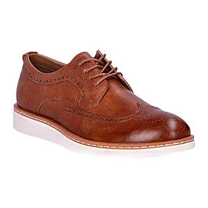 George Jonaah Men's Lace-Up Oxford Dress Shoes (Brown, Sizes: 7.5-12) $7.97 + Free Shipping w/ Walmart+ or on $35+