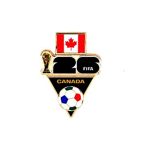 HONAV 2026 World Cup Canada Soccer Ball Lapel Pin - Premium Zinc Alloy, Officially Licensed Collectible Souvenir - Gift & Event Keepsake For Hats, Bags & Collections $2.6