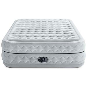 Intex Dura-Beam Deluxe 20" Raised Air Mattress, with Built-in Pump, Queen $76.99 + Free Shipping