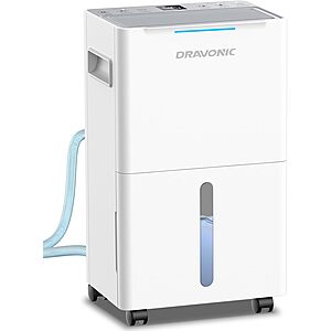 1500 Sq Ft 21-Pint Dravonic Dehumidifier w/ Drain Hose, 3 Modes & 24H Timer $89.99 + Free Shipping