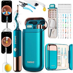 BEBIRD Ultra 2K Ear Cleaner with Camera - Ear Wax Removal & Visual Tweezers $41.99
