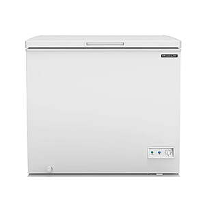 Frigidaire 7.0 cu ft Chest Freezer, White - Deep Freezer for Garage, Kitchen, Basement, Large Capacity for Bulk Storage $205