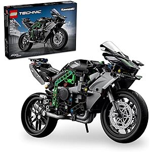$67.95* | 643-Piece LEGO Technic Kawasaki Ninja H2R Motorcycle Model Kit w/ Kickstand at Amazon
