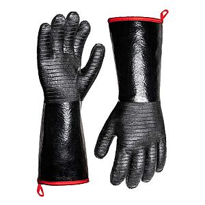 932°F Extreme Heat Resistant Gloves for Grill BBQ,Aillary Waterproof Long Sleeve Pit Grill Gloves for Fryer, Baking, Oven,Smoker,Fireproof, Oil Resistant Neoprene Coating $14.99