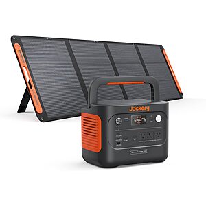 Jackery HomePower 1000 V2 Portable Power Station + SolarSaga 200W Solar Panel $599 + Free Shipping