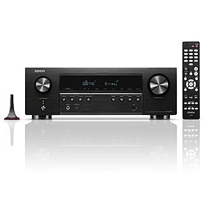 Denon AVR-S670H 5.2 Ch Home Theater Receiver, 8K UHD HDMI Receiver 75W x 5 $519