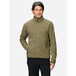 Marmot Men's Rocklin Fleece Jacket (Olive Grove, Size S-XXL) $38.24 + Free Shipping