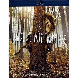 Where the Wild Things Are (Blu-ray + Digital Copy) $6.55 Walmart.com