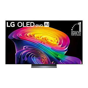 LG C6 4K 165Hz OLED: 42" $880, 48" $1040, 55" $1040, 65" $1200, 77" $2000