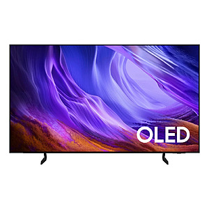 Samsung S85H OLED 4K HDR 120 Hz Smart TV - 48" $798, 55" $958, 65" $1118, 77" $1758