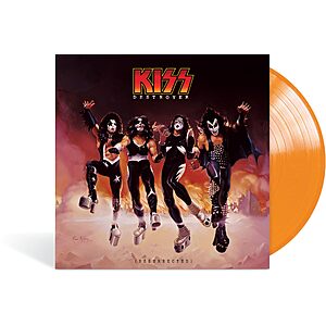 Kiss "Destroyer (Resurrected)" (Translucent Orange Vinyl LP + MP3 Album) $20.99 + Free Shipping w/ Prime or on $35+