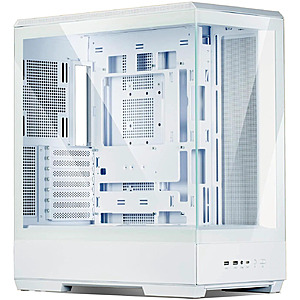 Zalman P50 ATX Mid-Tower PC Case w/ Hinged Cable Management Doors & Vertical GPU Mounting (White) $49.99 + Free Shipping