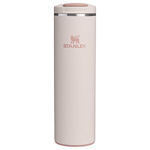$18.00: STANLEY Transit FlipTop Mug, Leakproof Coffee Travel Cup, Vacuum Insulated Stainless Steel, 16 oz, Rose Quartz