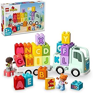 [NEW] $31.95 | 36-Piece LEGO Duplo - Alphabet Truck (10421, 2024) at Amazon