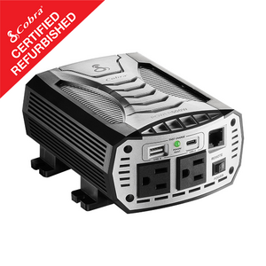 Refurbished- Cobra Power 500W Power Inverter Portable Car Charger Certified Refurbished $18.39