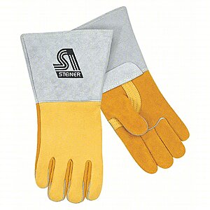 Steiner 8500-S Premium Welding Gloves Saddle Elk skin Nomex Lined Back Size Small $11.67 + Shipping or Free Pickup