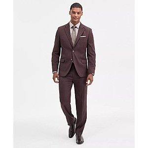 Nautica Men's Modern-Fit Stretch Fall 2-Piece Suit $63.2