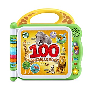 LeapFrog 100 Animals Book $7.99