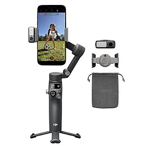 DJI Osmo Mobile 8 Gimbal Stabilizer for Phone, 3-Axis Stabilization $119