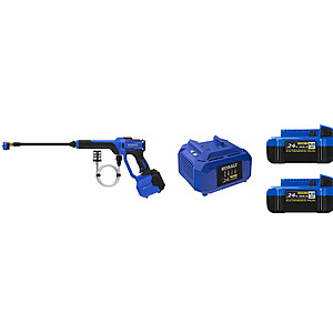 Kobalt 24 -Volt 2 -Pack 4.0 Ah Battery and Charger + Free Tool Of Choice $99