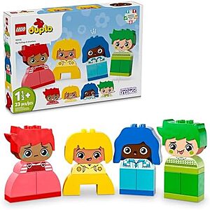 $17.95 | 23-Piece LEGO Duplo: Understanding Feelings - Big Feelings & Emotions (10415, 2024) at Amazon