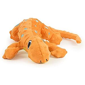 [NEW, SnS] $8.83 | goDog Amphibianz Gecko Squeaky Plush Dog Toy at Amazon