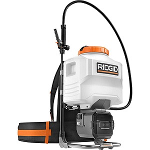 RIDGID 18-Volt Cordless Battery 4 Gallon Backpack Chemical Sprayer (Tool Only) $169