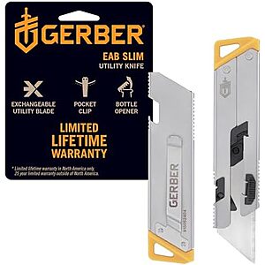 $8.82 | Gerber EAB Utility Knife, EDC Pocket Knife, Replaceable Blade at Amazon