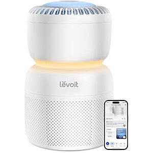 $179.99* | LEVOIT Air Purifier Baby w White Noise Sound Machine and Blue-Light-Free Night Light at Amazon