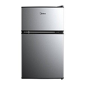 Midea 3.1 cu ft Compact Dorm Refrigerator with Freezer $129.99