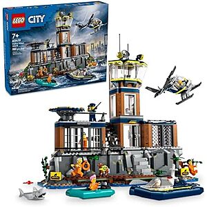 $79.95 | 980-Piece LEGO City - Police Prison Island (60419, 2024) at Amazon