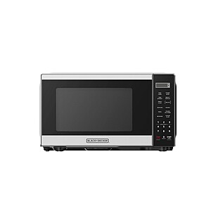 BLACK+DECKER 0.9 cu ft Microwave Oven Black $59.99