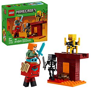 99-Piece LEGO Minecraft: The Nether Lava Battle Building Set $6.99 + Free Shipping w/ Prime or on $35+