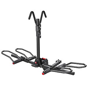 $159.99: KYX 220-Lb Hitch-Mounted E-Bike Rack for 2 Bikes, 2" Hitch, Up to 5" Tires at Amazon