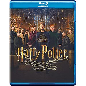 Harry Potter 20th Anniversary: Return to Hogwarts (Blu-ray) $7.99 + Free S&H w/ Prime or $35+