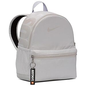Nike Kids' 11L Brasilia Just Do It Mini Backpack (Grey) $13.50 + Free Shipping