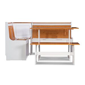 Linon Ardmore 5-Piece Corner Nook Dining Set (Seats 6) $246.39 + Free Shipping
