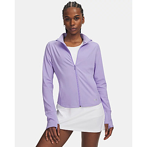 UA Motion Women's Full-Zip Jacket (Transparent / Metallic Silver) $32.11 + Free Shipping on Orders $50+