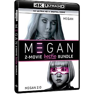 M3GAN 2-Movie Collection (4K Ultra HD + Digital) $23.99 Amazon.com